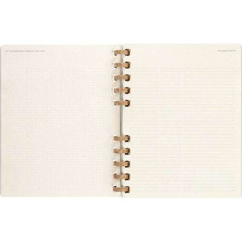 Spiralny kalendarz MOLESKINE Solar Szary VM590-19/2023 (5)