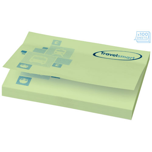 Karteczki samoprzylepne Sticky-Mate® 100x75 Zielony miętowy 21094031 (3)