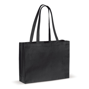 Torba na ramię płótno OEKO-TEX® 270g/m² 45x10x33cm Czarny