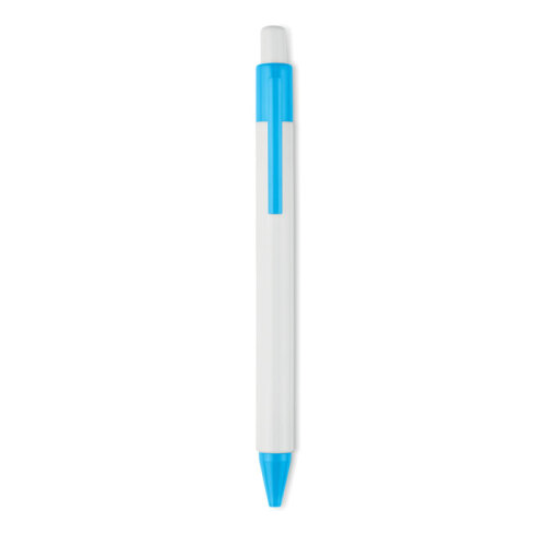 Długopis plastikowy turkusowy MO3361-12 