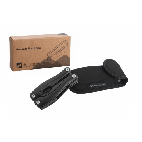 Narzędzie wielofunkcyjne ARMADOR NEW Black Schwarzwolf Czarny F2400500AJ303 (2)