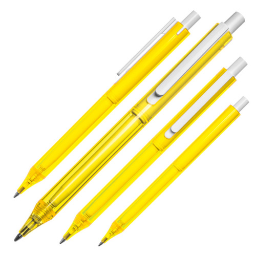 Długopis plastikowy BRUGGE żółty 006808 