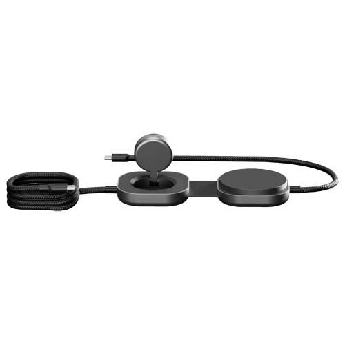 Zens Pro 3 kabel ładujący USB-C 3 w 1 o mocy 140 W Czarny 12082290 (1)