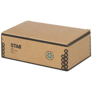 Octo zestaw śrubokrętów 8-w-1 z tworzyw sztucznych pochodzących z recyklingu z certyfikatem RCS z latarką