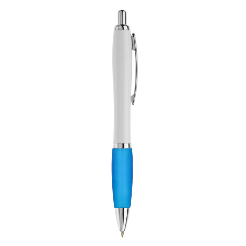 Długopis biały Hawaï Biały / jasnoniebieski LT80432-N0112 (1)