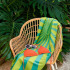 Szybkoschnący ręcznik plażowy R-PET 100×180 cm, sublimacja Jasnozielony LT97215-N0032 (4) thumbnail