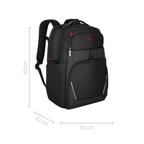 Plecak na laptopa Meteor 17'' Wenger Czarny W653188 (10)