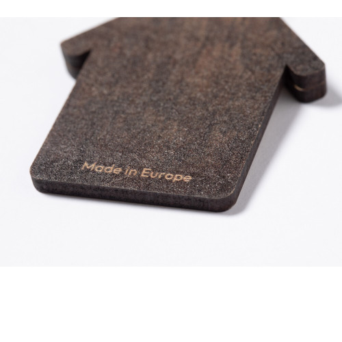 Drewniany brelok do kluczy "domek" Neutralny V0910-00 (5)