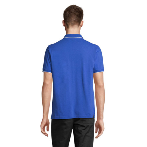 PALERMO POLO SHIRT Królewski Niebieski/biały S04769-RW-XXL (1)