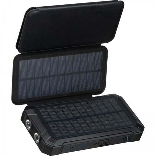 Power bank 20000 mAh solarny PETRA Czarny 3389903 (3)
