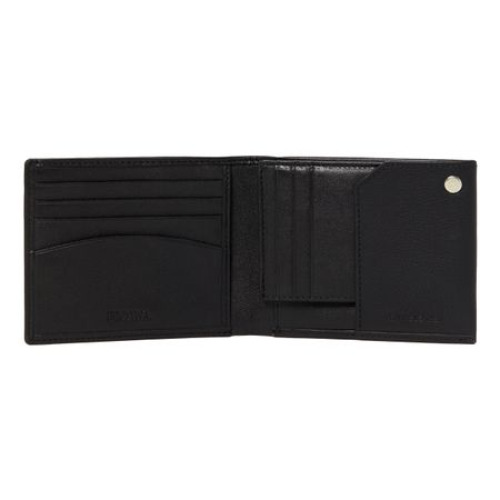 Portfel Button Black Czarny FLW326A (2)