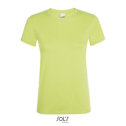 REGENT Damski T-Shirt 150g Apple Green S01825-AG-S 