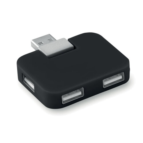 Hub USB 4 porty czarny MO8930-03 
