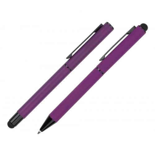 Zestaw piśmienny touch pen, soft touch CELEBRATION Pierre Cardin Fioletowy B0401004IP312 (5)