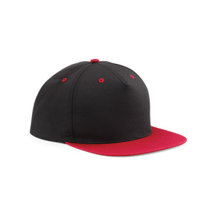Czapka 5-panelowa - Black & Grey