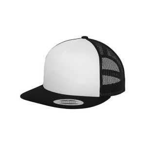 Czapka Trucker Bawelniano Poliestrowa - Red & White & Red
