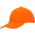 Czapka z daszkiem 6 paneli SAN FRANCISCO Pomarańczowy 046610  thumbnail