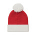 Świąteczna czapka z dzianiny czerwony CX1528-05 (1) thumbnail