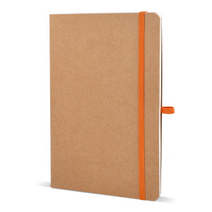 Zeszyt w miękkiej okładce Kraft Paper A5 Pomarańczowy
