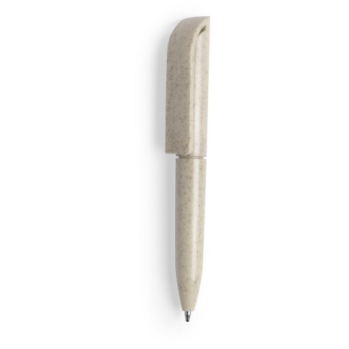 Mini długopis z włókien słomy pszenicznej neutralny V1980-00 (1)