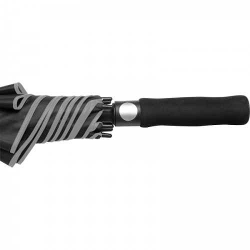 Parasol automatyczny ø120 cm SIBYLLE Szary 4391007 (4)