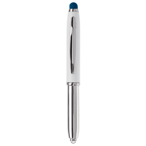 Długopis Stylus Shine+rysik Biały / ciemnoniebieski LT87794-N0110 (2)