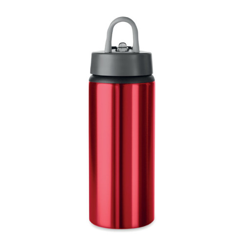 Butelka z aluminium 600 ml czerwony MO9840-05 (2)