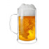 Kufel do piwa z podwójną ścianką 500ml AMO Vialli Design Bezbarwny VD1228  thumbnail
