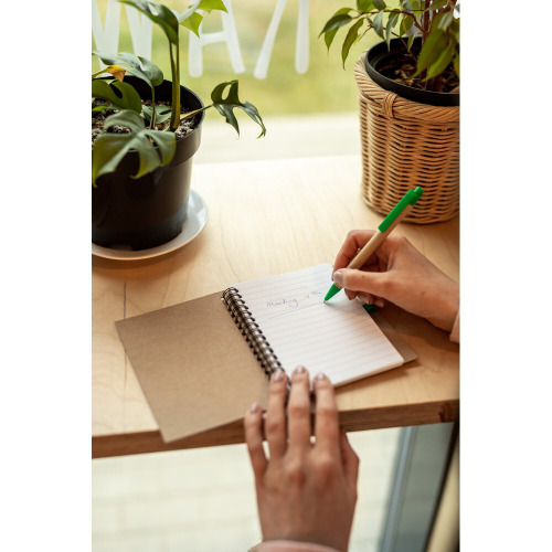 Notatnik A6 z długopisem | Sidney Zielony V9000-06 (2)