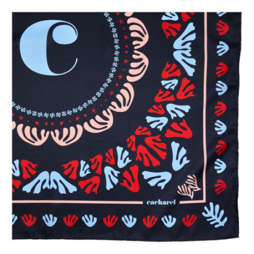 Szal Vivienne Navy Granatowy CFM535N (2)