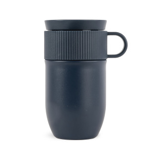 Izolowany kubek Sagaform Ted, 280 ml, szczelny, można myć w zmywarce Niebieski