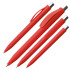 Długopis plastikowy KINGSTOWN czerwony 356305  thumbnail