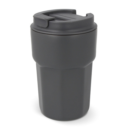 T-ceramic Kubek termiczny z pokrywką Zambezi 350ml Szary LT98728-N0061 