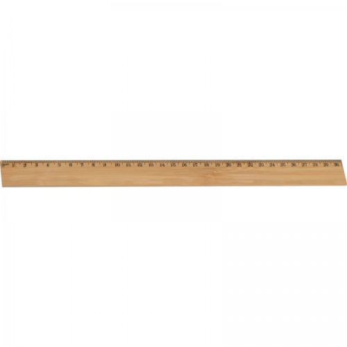 Linijka bambusowa 30 cm ELAINE Beżowy 2386313 (2)