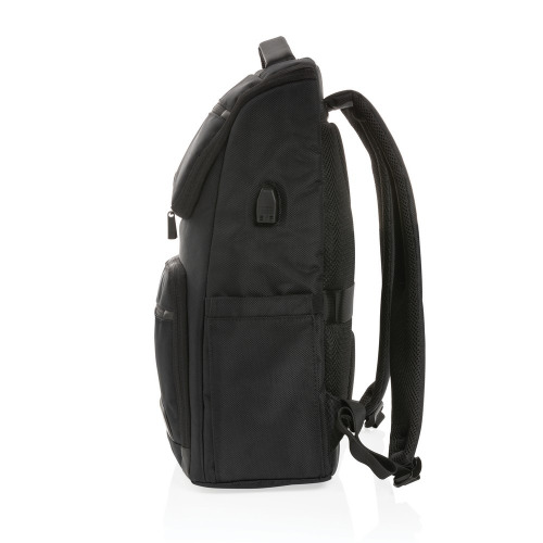 Plecak na laptopa Swiss Peak 15,6", ochrona RFID Czarny P762.881 (4)