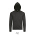STONE UNI HOODIE 260g Charcoal melange S01714-CE-M  thumbnail