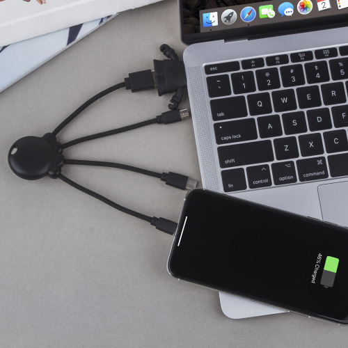 2087 | Xoopar Octopus Charging cable Czarny LT41005-N0002 (5)