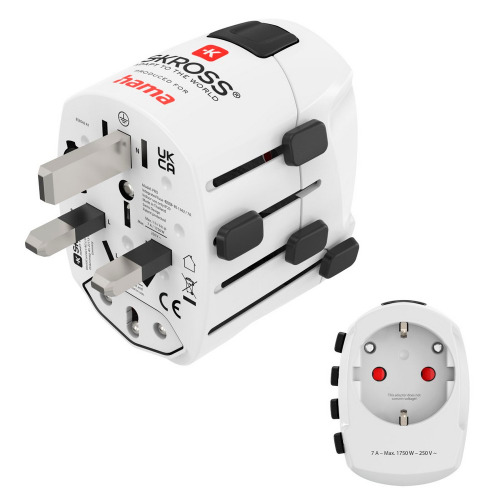 Adapter podróżny Skross for Hama Pro Biały VH050-02 (1)