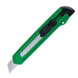 Duży nożyk do kartonu QUITO zielony