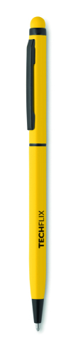 Przekręcany długopis żółty MO8892-08 (3)