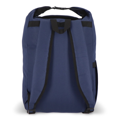 Plecak z klamrą R-PET 600D Rolltop 20L Ciemnoniebieski LT95352-N0010 (3)