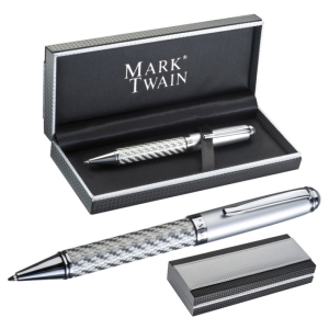Długopis Columbia Mark Twain Szary