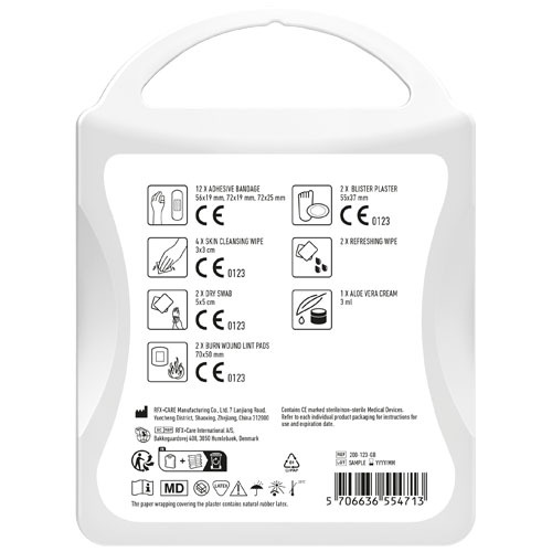 MyKit Zestaw pierwszej pomocy - Podróż Plus Przezroczysty biały 1Z250801 (4)