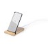 Bambusowa ładowarka bezprzewodowa 5W, stojak na telefon, stojak na tablet neutralny V0157-00 (1) thumbnail