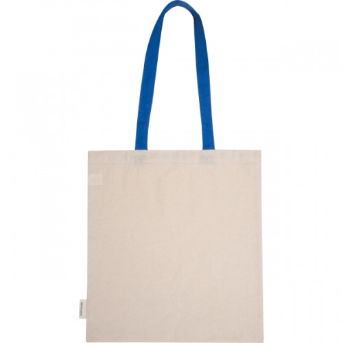 Torba na zakupy z bawełny z recyklingu CAMBRIDGE Niebieski 545404 (1)