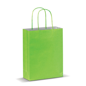 Mała Torba Papierowa Eco 120g/m² Jasnozielony