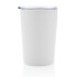 Kubek termiczny 420 ml, stal nierdzewna z recyklingu white P433.053 (2) thumbnail