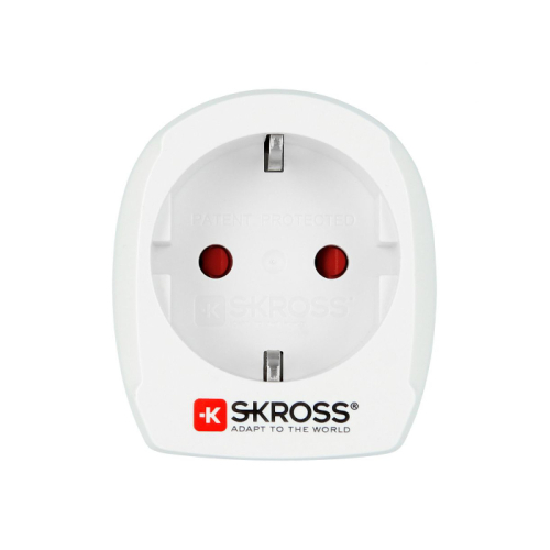 Adapter EUROPA na USA bez USB SKROSS Biały EG 024506 