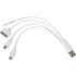 Kabel-rozgałęźnik do power banków 4 w 1 Biały EG ZT1  thumbnail