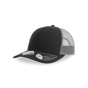 Czapka Trucker 5-Panel Poliester Recykling - Red & Red